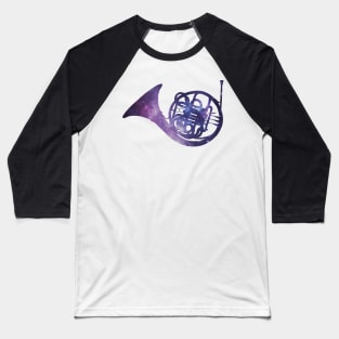 Space French Horn Baseball T-Shirt